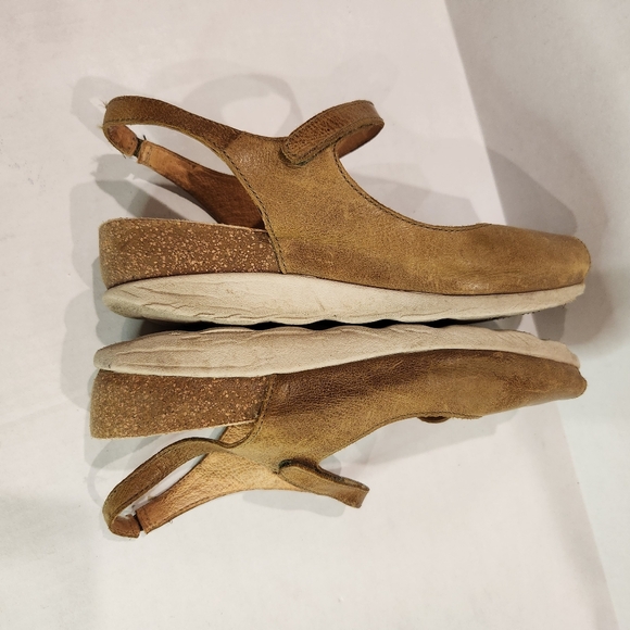 Dansko Marcy Sandals Womens Strappy Wedge Heel Ankle Strap Sz 40 US 9.5 - 10 M - Picture 8 of 12